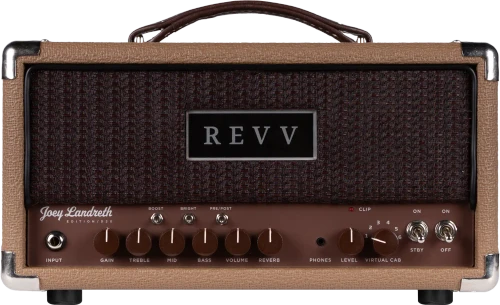 Revv Amplification Joey Landreth Signature D20 JL Head in Brown