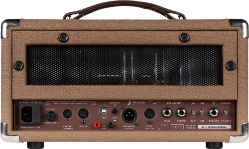 Revv Amplification Joey Landreth Signature D20 JL Head in Brown