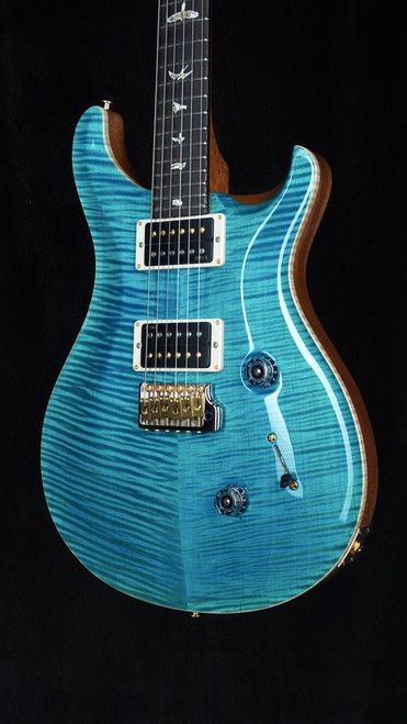 Preowned 2025 PRS Custom 24 with 10 Top in Carroll Blue