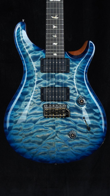 PRS Signature Dealer Exclusive Custom 24 - Artist Grade Quilt Top - PS Faded Indigo Burst