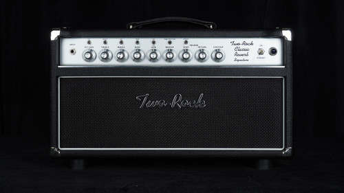 Preowned Two-Rock Classic Reverb Signature 100W Head – Black Tolex / Silver Chassis