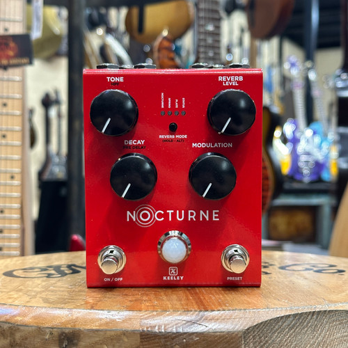Open Box Keeley Nocturne Andy Timmons Signature Reverb in Sanctuary Red
