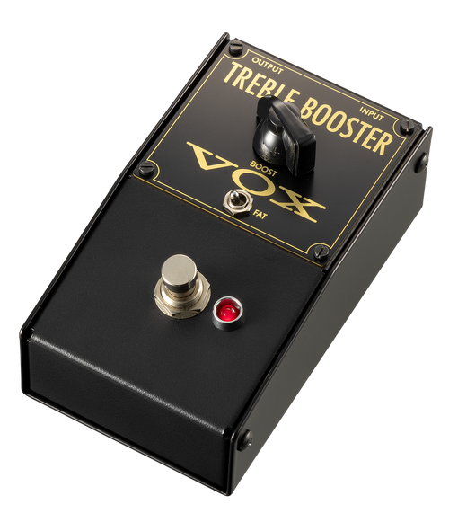 VOX VTB-1 Treble Booster Pedal Rangemaster Style Vintage - Angle