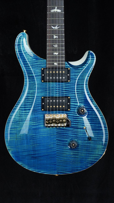 PRS Custom 24 "Sprayer's Choice" 10-Top - River Blue Pearl Front Close