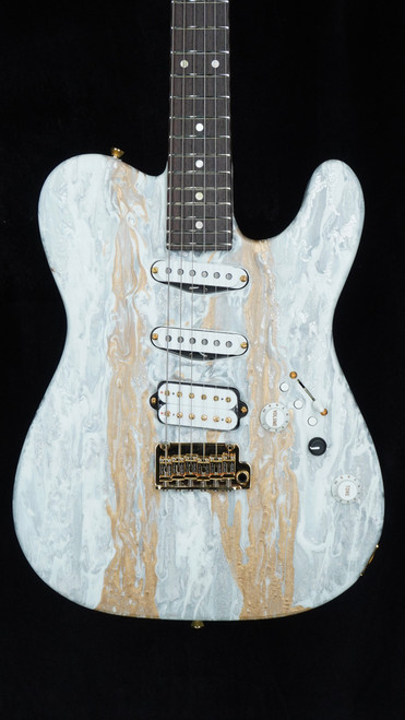 James Tyler Custom Tylerbastar Dann Huff HD-X Spec - White Shmear Front Close