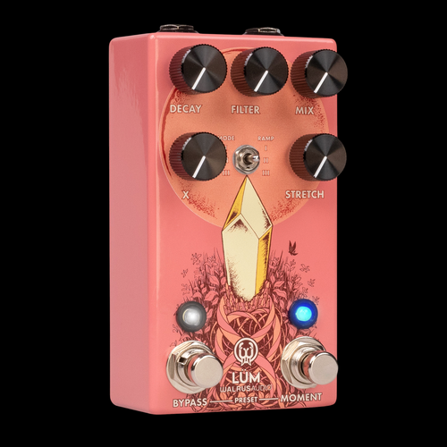 Walrus Audio Lüm Texture Engine Granular Reverb Pedal - Guava Gloss
