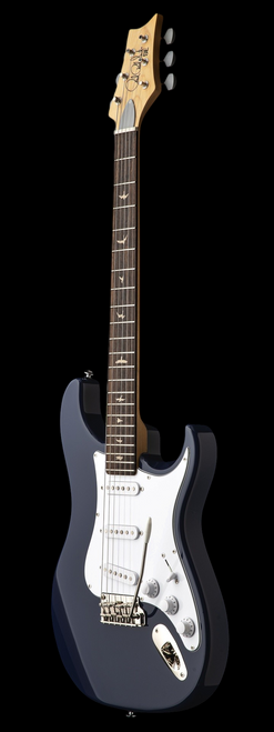 PRS SE Silver Sky with Rosewood Fretboard in Trad Blue - Whole Angle
