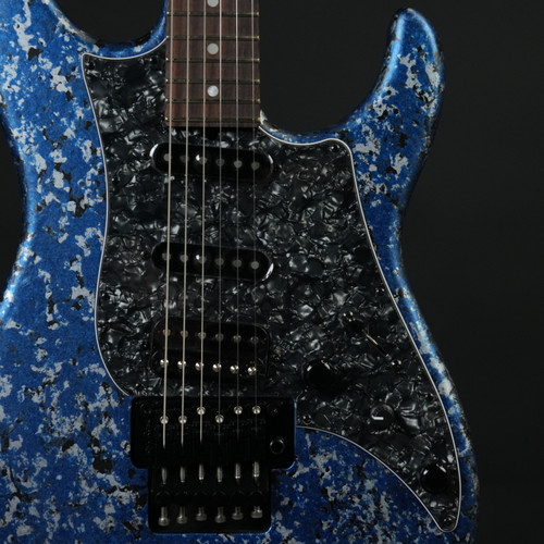 JTG Guitars MK1 FR Floyd Rose - Blue Milky Way - Detail