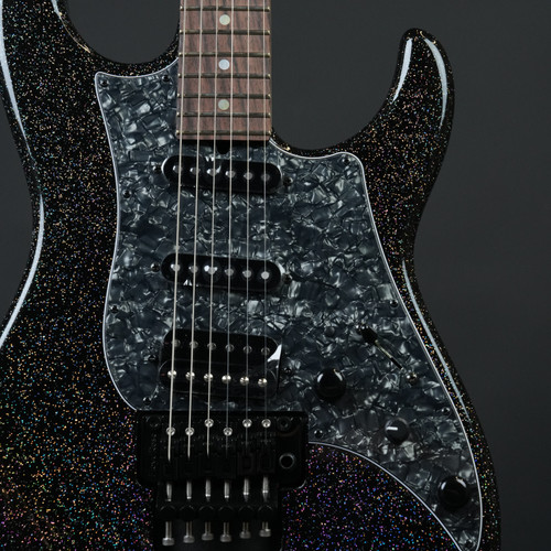 JTG MK1 FR Floyd Rose - Black Metallic - Close