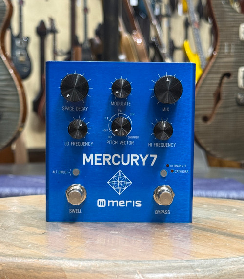 Preowned Meris Mercury7 Reverb Pedal