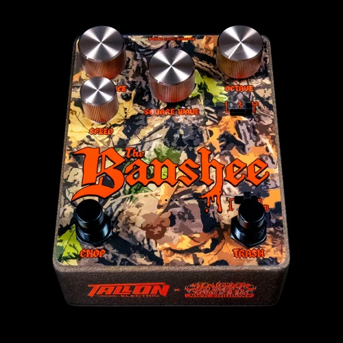 Tallon Electric The Banshee Slaughter to Prevail Signature Octave Fuzz LTD Camo Front