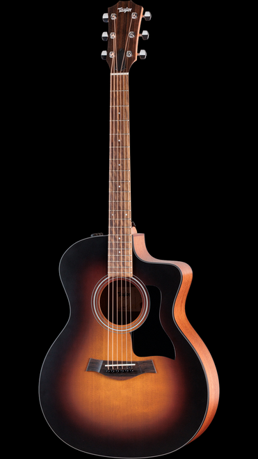 Taylor 114ce Special Edition - Dark Tobacco Shaded Edgeburst - Whole Angle