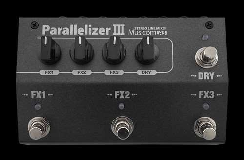 MusicomLAB Parallelizer III Full Stereo Line Mixer | The Guitar