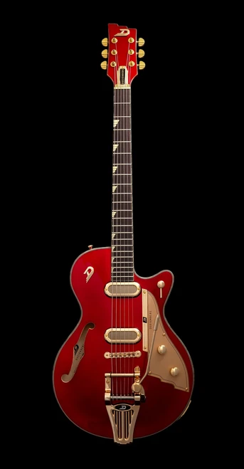 Duesenberg Starplayer TV Phonic - Balboa Pearl Red - Front Whole