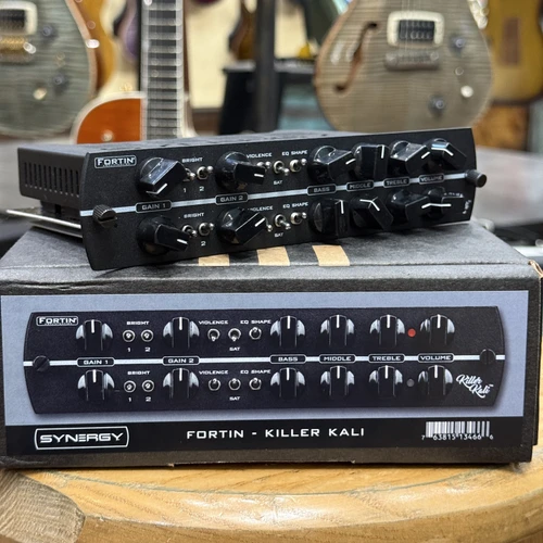 Preowned Synergy Fortin Killer Kali Preamp Module - Angle w/ Box