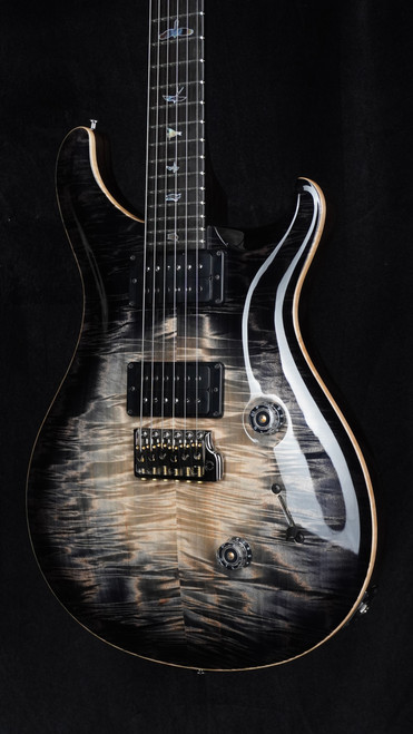 PRS Private Stock Custom 24 Frostbite Glow - Black Limba & Curly Maple (PS #12461) -Angle Close