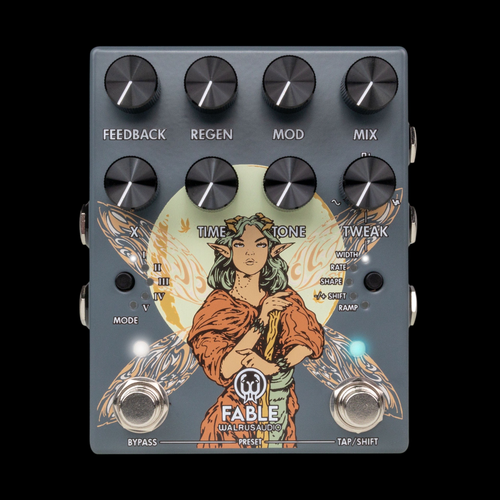 Walrus Audio Fable Granular Soundscape Generator MKII Pedal - Gray - Top View