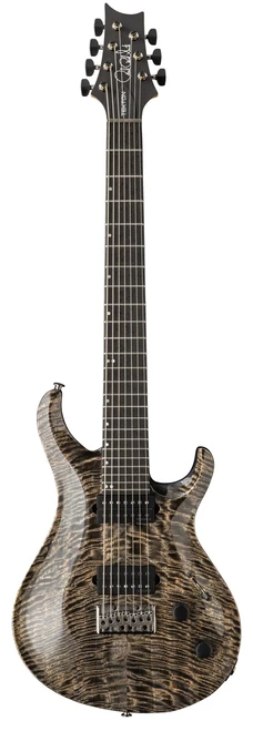 PRS Tekton SVN (natural neck) in Black Tourmaline - Front Whole