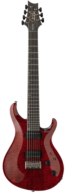 PRS Tekton SVN in Bloodstone Red (black satin neck) - Front Whole