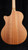 Cole Clark Angel 2EC - All Blackwood w/ She Oak Fretboard Back Close