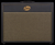 Suhr 2x12 Deep Speaker Cabinet in Black with Gold Grille and Celestion Vintage 30 Speakers