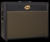 Suhr 2x12 Deep Speaker Cabinet in Black with Gold Grille and Celestion Vintage 30 Speakers