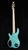 Dingwall NG3 Nolly Getgood Signature 5-String Bass in Celestial Blue with Maple Fretboard - Back Whole