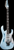 Ibanez Steve Vai Signature PIA3761 Prestige - Blue Powder - Front Angle