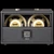 Mesa Boogie 2x10 Boogie 23" Wide Open Back Cabinet in Black Bronco