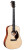 Martin Dreadnought Junior DJr-10E with Sitka Spruce Top and onboard electronics