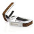 Thalia Deluxe Series Capo w/Hawaiian Koa Celtic Knot Inlay