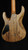 Suhr Custom Modern in Transparent Amber with Black Limba Body