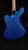 Suhr Custom Classic JM in Blue Sparkle with Mastery Bridge and Vibrato