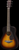 Yamaha JR2 3/4 Steel String Acoustic Guitar in Tobacco Sunburst - Front