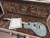 Preowned Paul Reed Smith Private Stock McCarty 594 Single Cut Guitar of the Month in Faded Royal Blue Smoked Burst