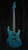 Suhr Custom Modern in Transparent Teal with Black Limba Body