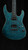 Suhr Custom Modern in Transparent Teal with Black Limba Body