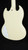 Preowned 2020 Gibson Custom Shop '63 Les Paul SG Custom in Classic White with Maestro Vibrola