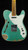 Preowned Fender Custom Shop Thinline Telecaster in Seafoam Green Sparkle