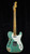 Preowned Fender Custom Shop Thinline Telecaster in Seafoam Green Sparkle