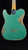 Preowned Fender Custom Shop Thinline Telecaster in Seafoam Green Sparkle