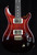 PRS Wood Library DGT in Fire Red to Gray Black Fade with Rosewood Neck