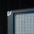 Two-Rock 1x12 Small Closed Back/Ported Cabinet in Black Bronco with Blue Smoke Grille - Piping