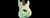Fender American Professional II Precision Bass in Mystic Surf Green with Rosewood Fingerboard - Angle