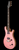 PRS SE Rock Lady Limited Edition - Pearl Pink (Natural Back) -Whole Angle