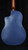 Preowned National ResoRocket Steel Satin Navy Blue w/ Lollar P90 - Back Close