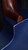 Preowned National ResoRocket Steel Satin Navy Blue w/ Lollar P90 - Heel Detail