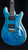 PRS Custom 24 "Sprayer's Choice" 10-Top - River Blue Pearl Quarter Close
