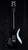 Preowned 2017 PRS Custom 24 - Dark Blue Smokeburst w/ Stained Binding - Back Whole