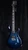 Preowned 2017 PRS Custom 24 - Dark Blue Smokeburst w/ Stained Binding